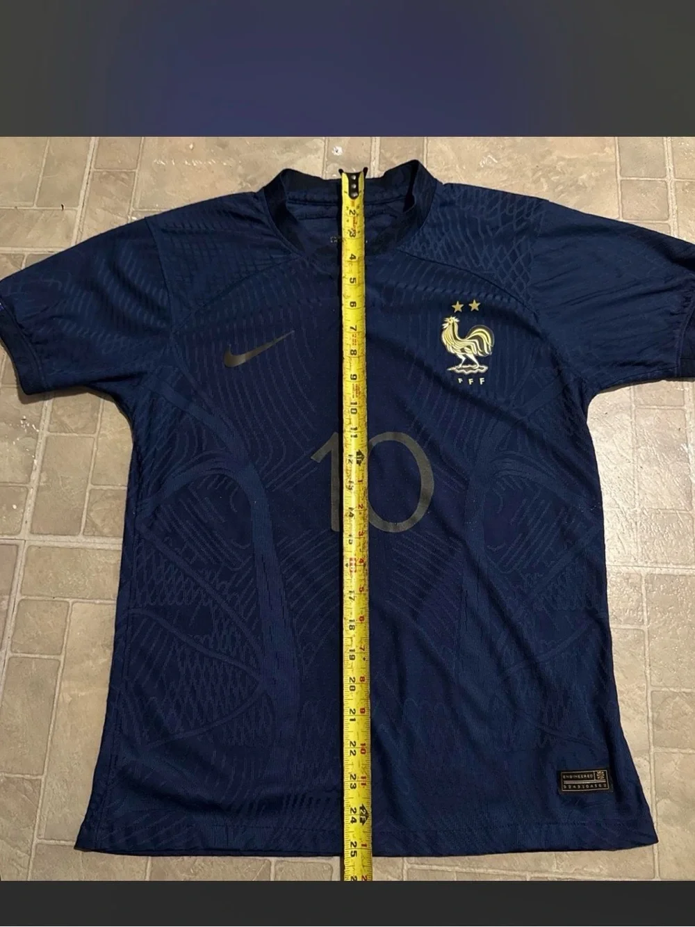 France National Team player version jersey Kylian Mbappé’s number 10